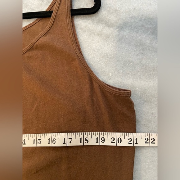 Duluth Size XXL Brown Cotton Stretch Pullover Scoop Neck Tank Top - Picture 7 of 8
